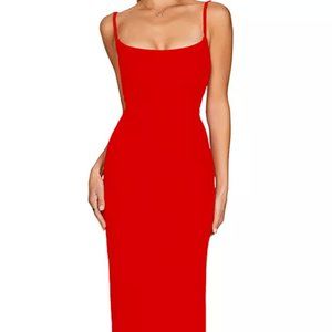 NWT Nookie Bailey Dress Cherry Red